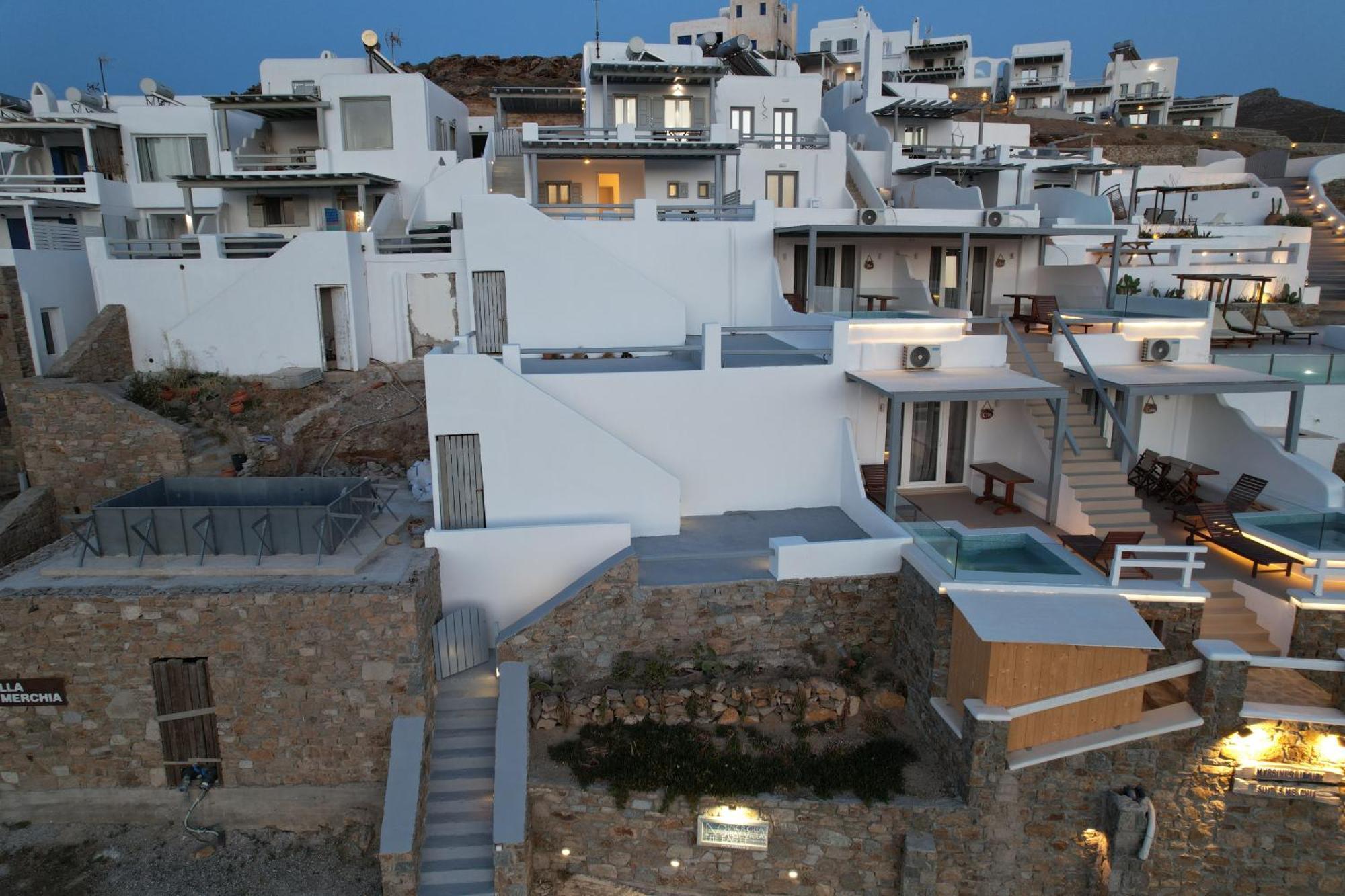Merchia Bay Villas Mykonos Merchia Beach 외부 사진